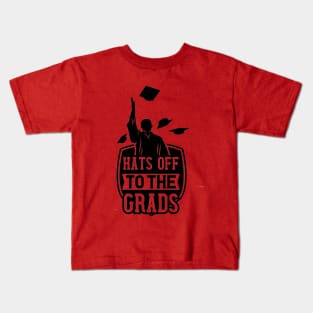 Hats off to the Grads Kids T-Shirt